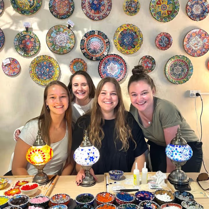 Mosaic Art Classes Kiama – Turkish Lamp Workshop