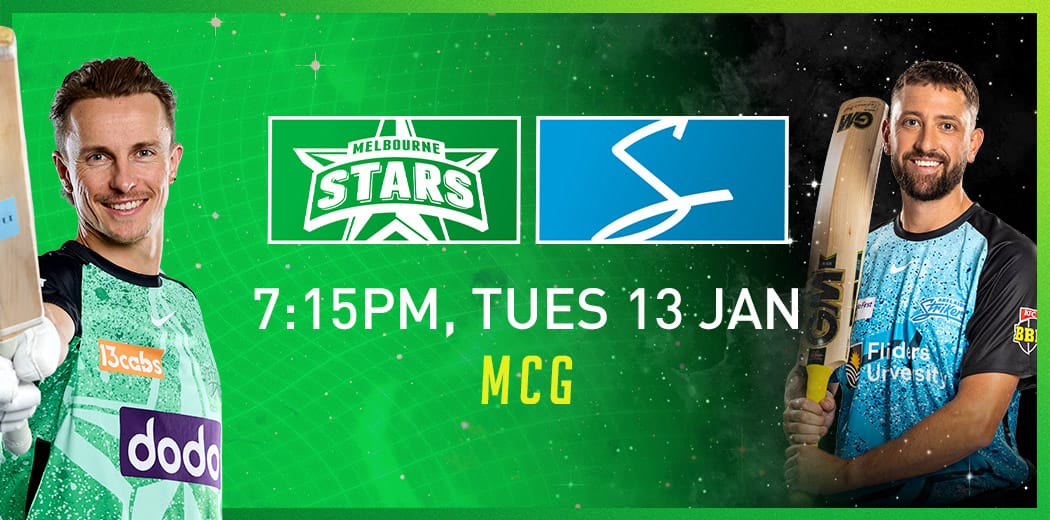 Melbourne Stars v Adelaide Strikers tickets