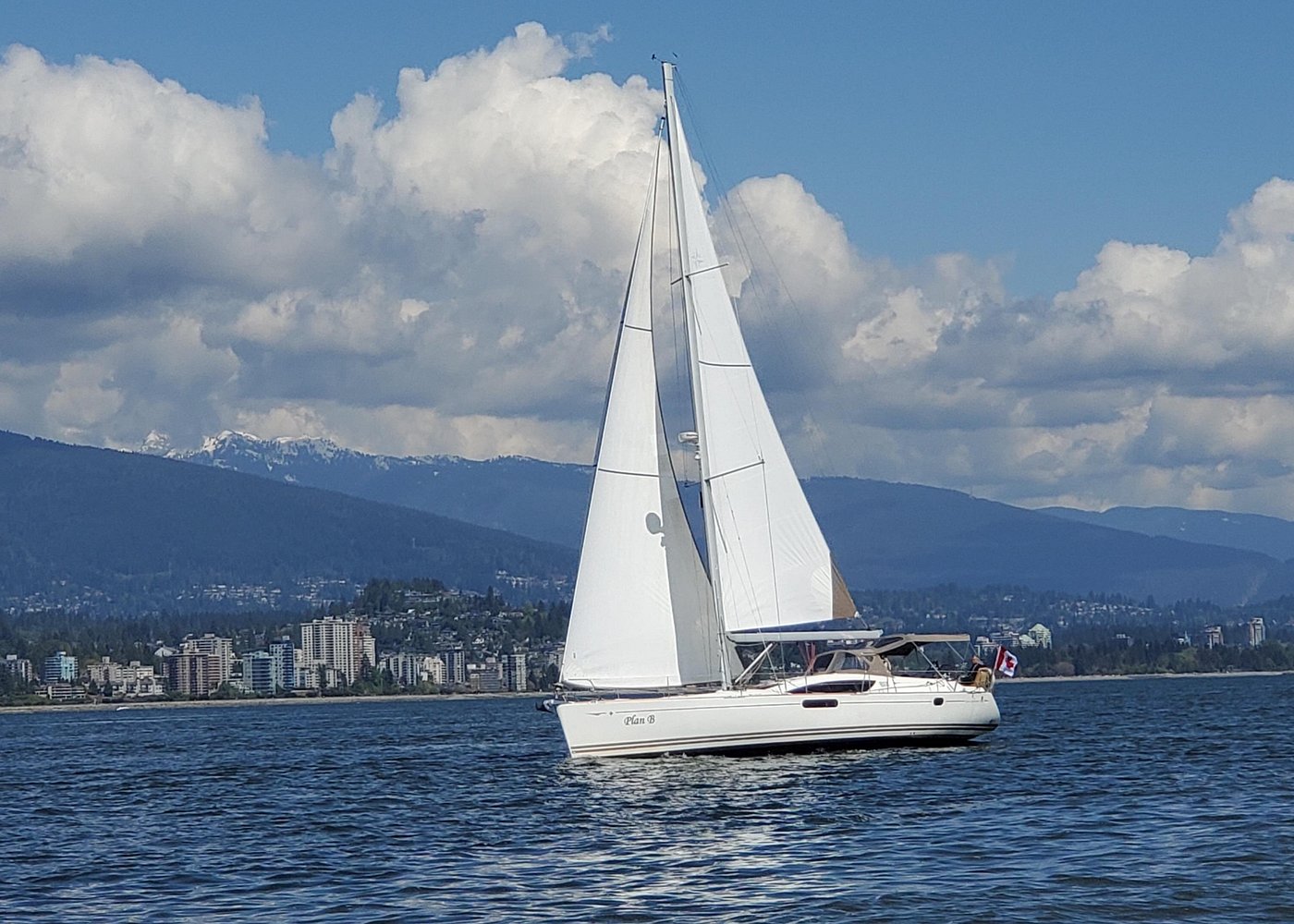 Vancouver 50-Foot Sailboat Experience