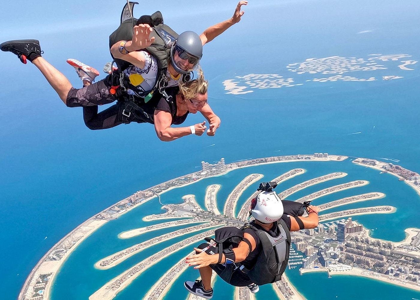 Tandem Skydive Over The Palm Dubai
