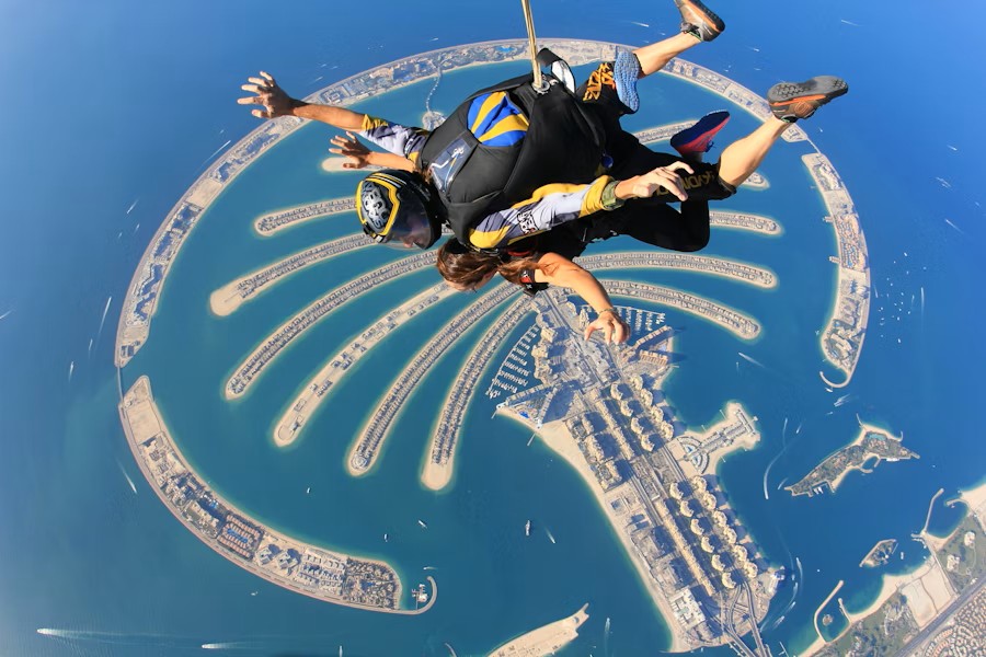 event-img-Dubai Tandem Skydive: The Palm Skyline Adventure