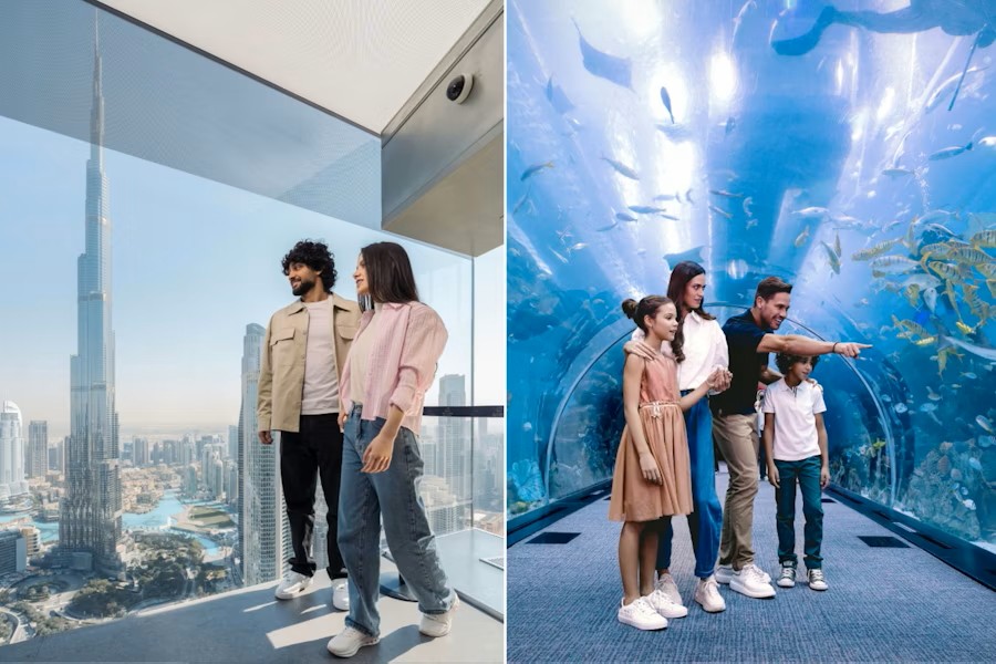 event-img-Dubai Aquarium & Sky Views Observatory Glass Slide Combo