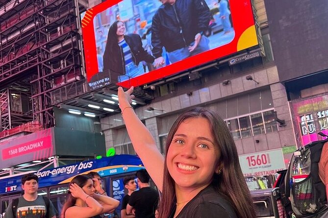 Get Famous in NYC: Times Square 15-Second Billboard Spot