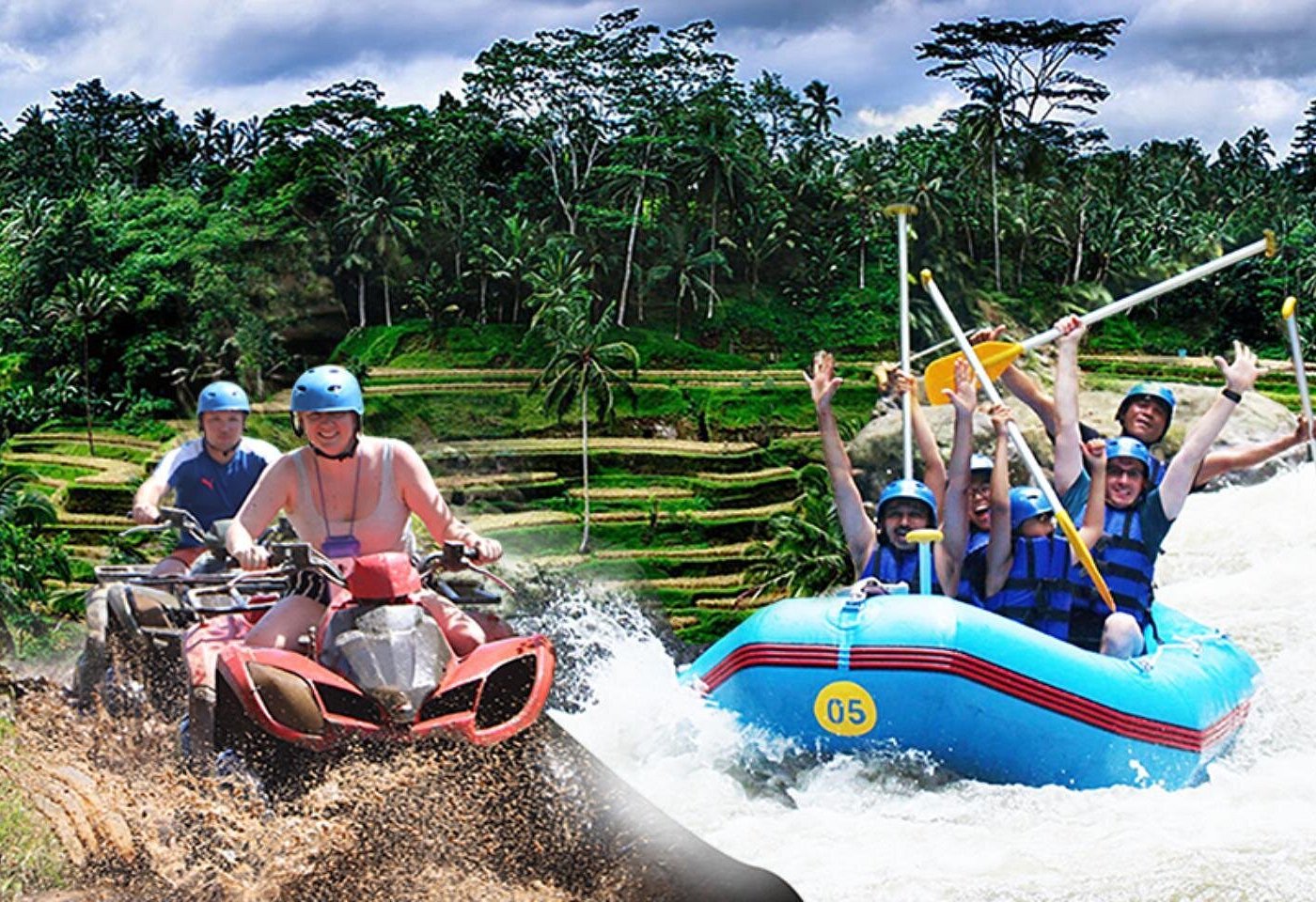 Bali ATV Ride & White Water Rafting Adventure in Bali