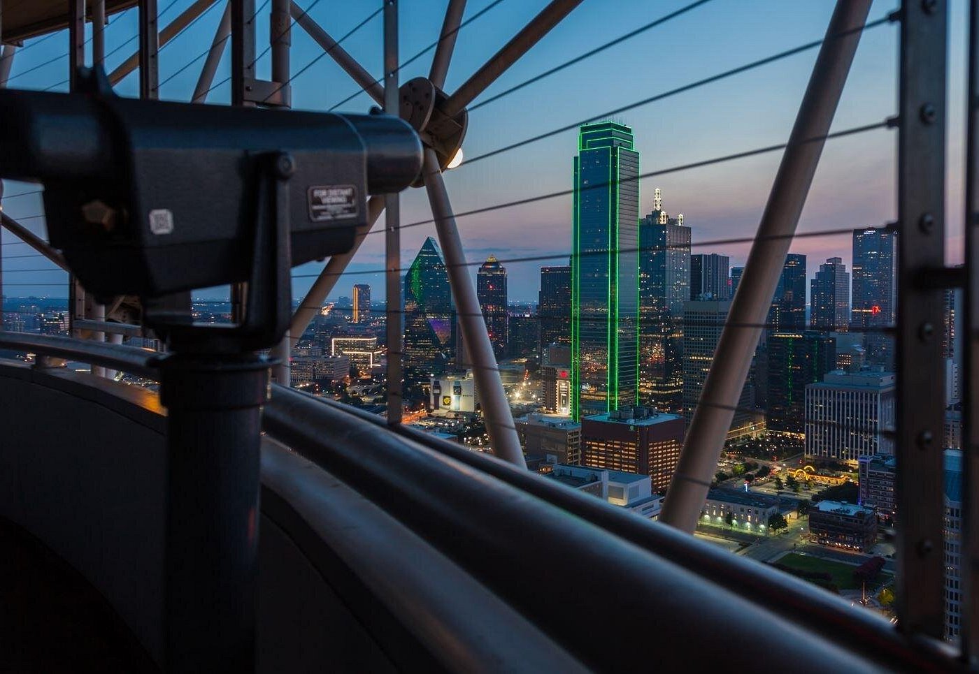 Reunion Tower GeO-Deck Tickets – Panoramic Views of Dallas