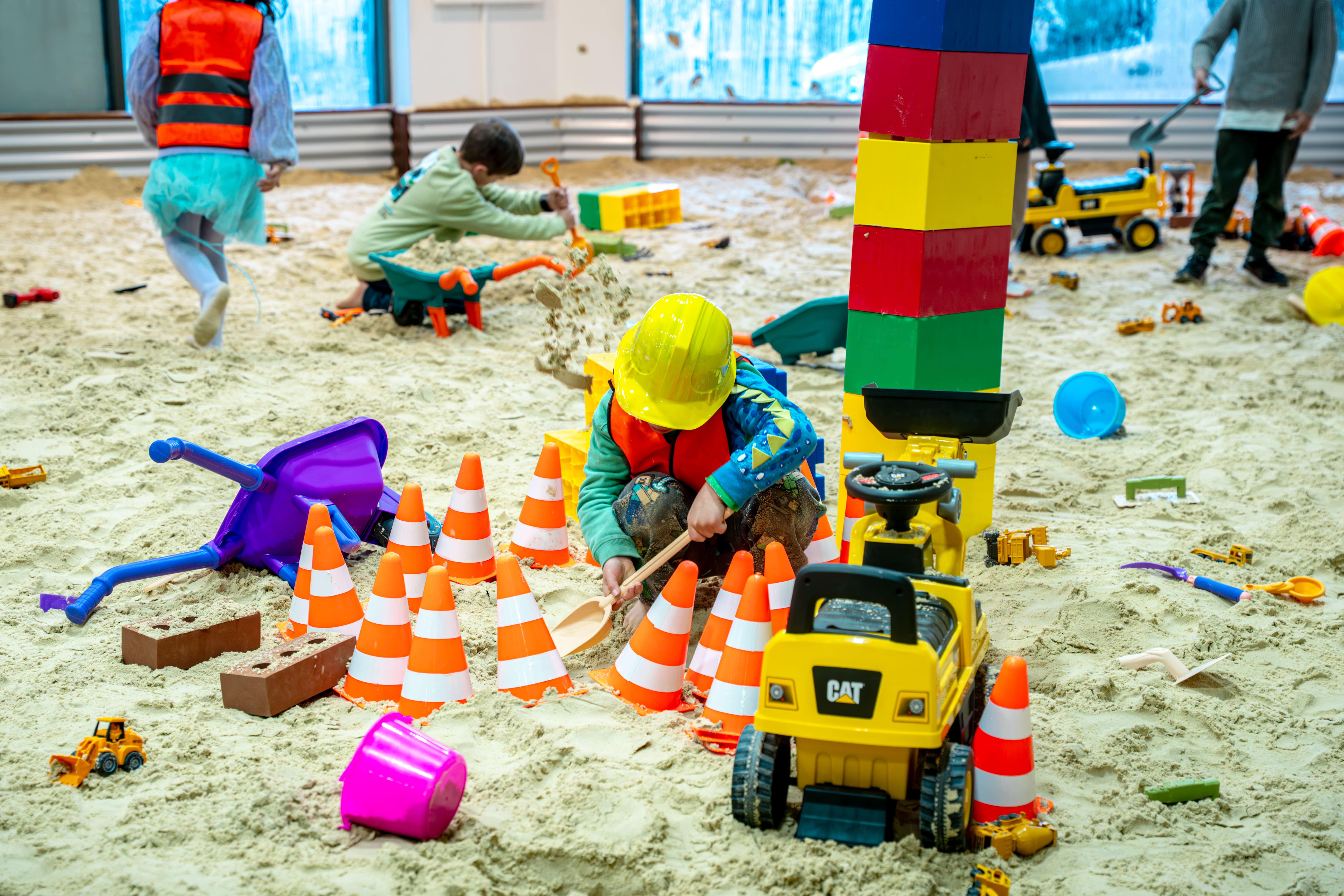 Little Builders: Vancouver's Largest Indoor Sandpit!